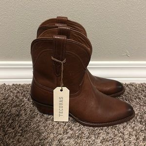 Tecovas “The Penny” Boots in Sequoia Bovine
